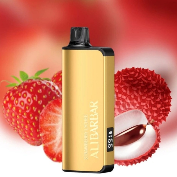 A green Alibaba Vape with Lush Ice flavour for Australian users